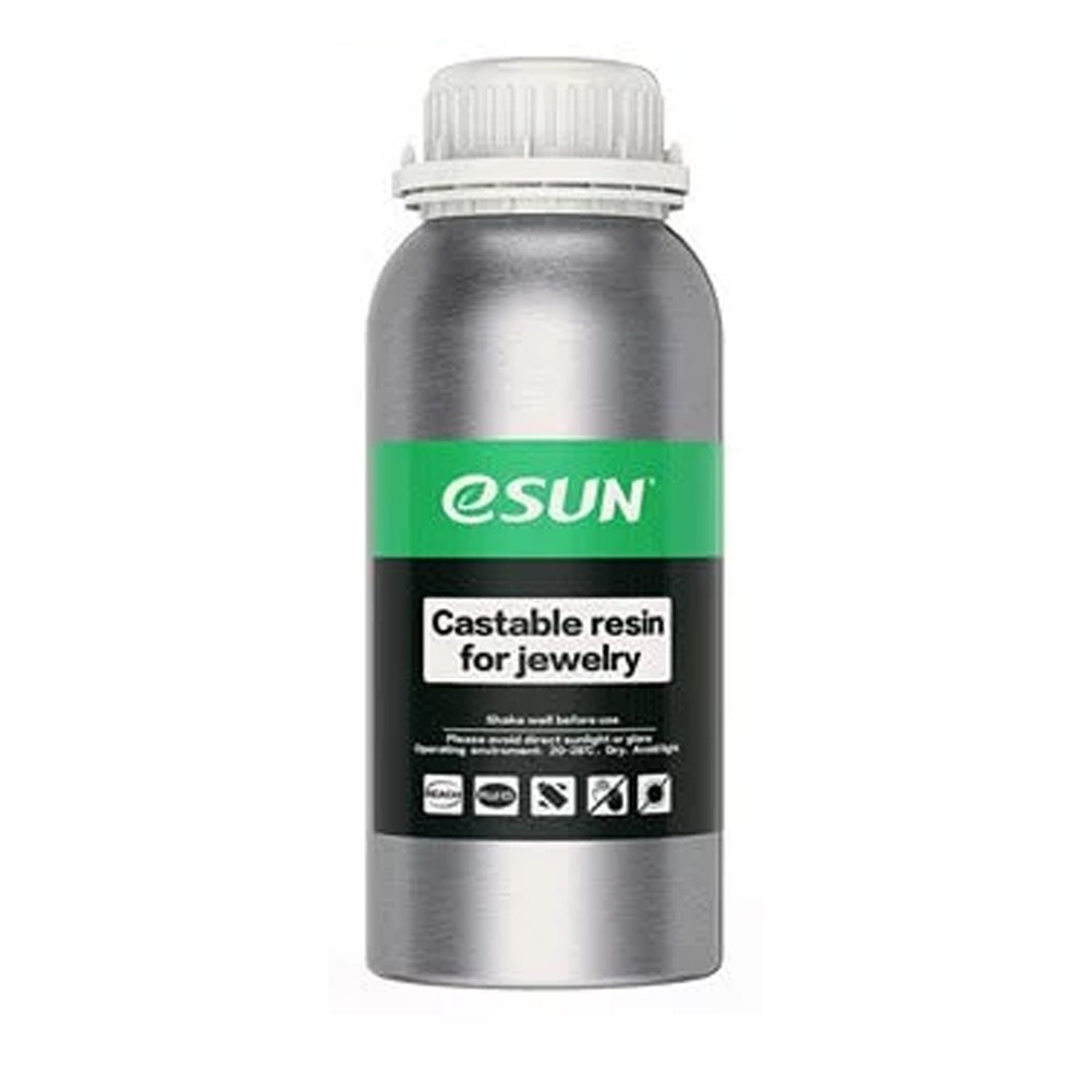 שרף נוזלי למדפסת תלת מימד eSUN Green eResin-Castable For Jewelry